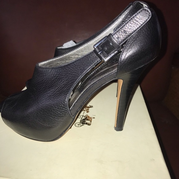 Coach Peep Toe Platform Heels - Picture 8 of 10